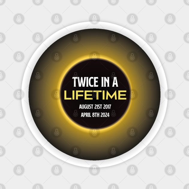 Total Solar Eclipse Twice In A Lifetime Sticker by Exosia store